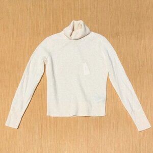 Banana Republic Sweater Cashmere Turtleneck Old Money Quiet Luxury Women's Small